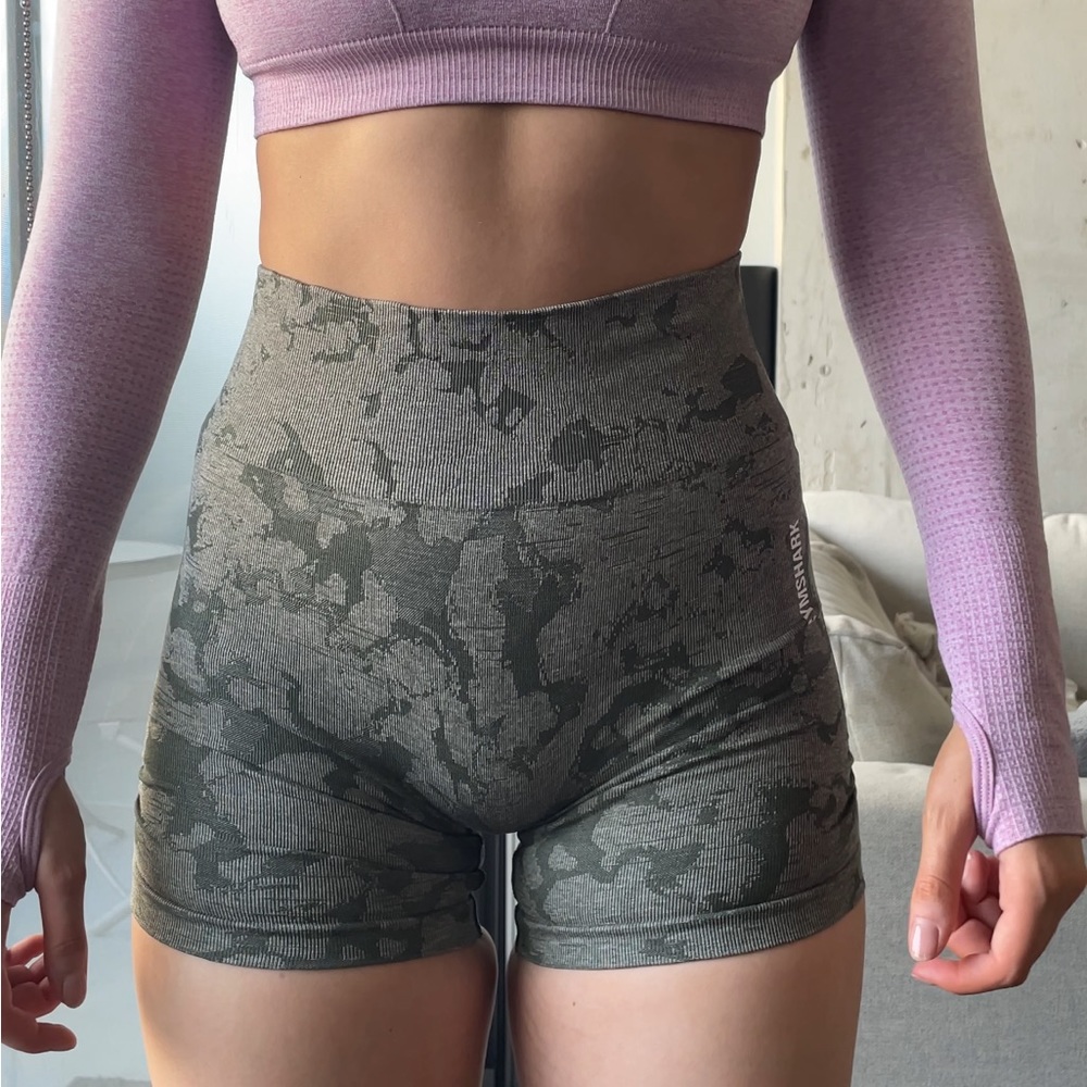 Gymshark Adapt Camo Seamless Shorts
